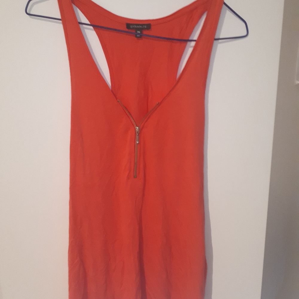 Tank top fushia